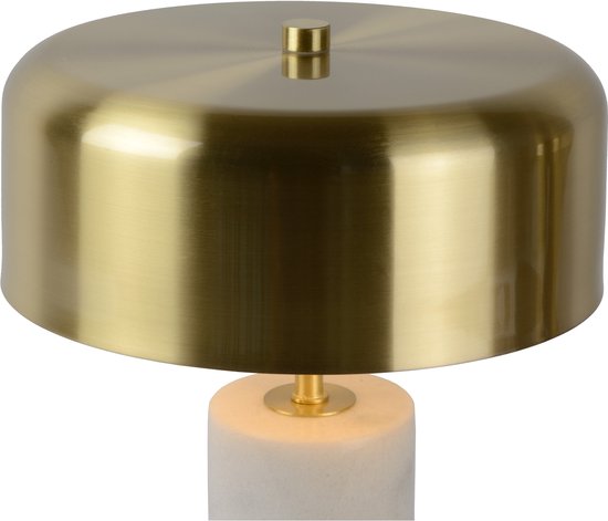 Lucide MIRASOL – Tischlampe – Ø 25 cm – 3xG9 – Weiß