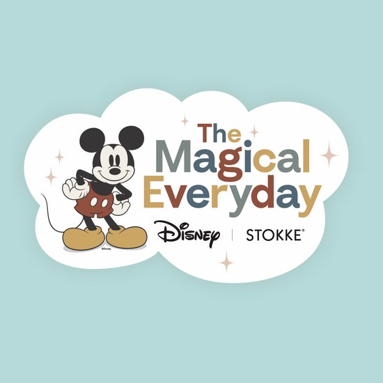 Stokke JetKids CloudSleeper, Mickey Celebration – Aufblasbares Reisebett – Integrierte Pumpe, atmungsaktiver Netzbezug und durchgehende Schutzpolster, damit Ihr Kind sicher liegt – für Kinder ab 3 Jahren