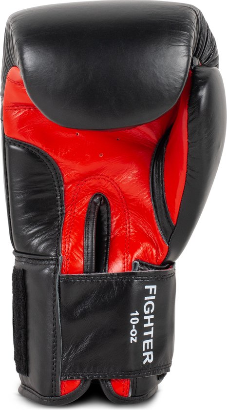Benlee Kampfsporthandschuhe - Unisex - Leder - Schwarz/Weiß/Rot