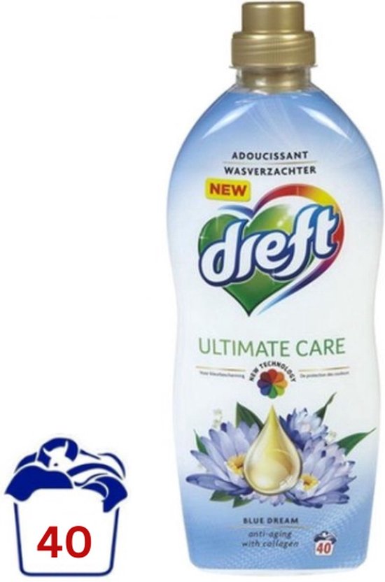 Dreft Weichspüler Blue Dream – 40 Waschgänge – 1 Liter