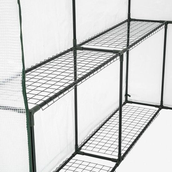 tectake - Hobby Gewächshaus 186x120x190 cm - art nr 401861