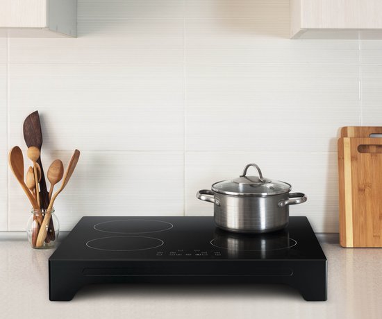 Tomado - TIH6010B - Induktionskochfeld - Freistehend - 1 Phase Plug & Play - Touch Controls - Schwarz