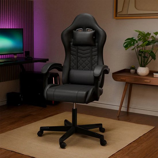 Gaming-Stuhl / Bürostuhl HyperSeat - Schwarz