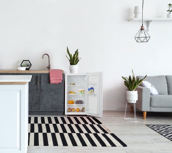 Tomado TLT4702W - Tischkühlschrank - 93 Liter - 3 Ablagen - Energielabel E - Weiß
