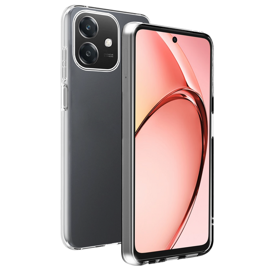 BeHello Case für Oppo A60 5G - Stoßfest - Flexibel - Präzise Passform - Transparent