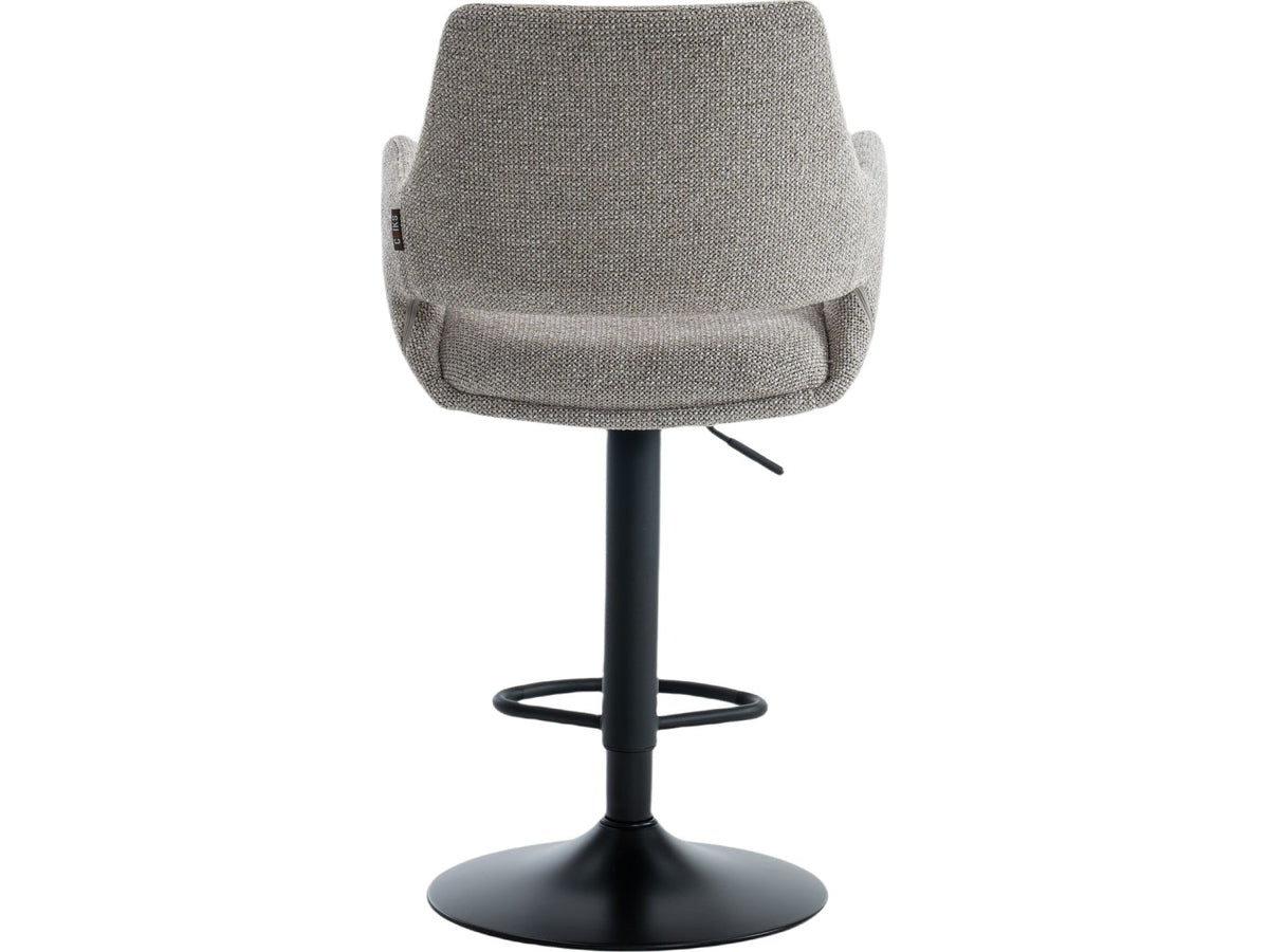 Criks Design Monza Barhocker – 2er-Set – Höhenverstellbar und drehbar – Taupe