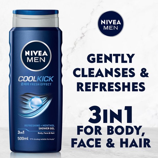 NIVEA MEN Cool Kick Duschgel