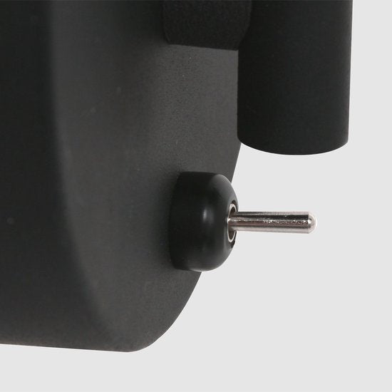 Wandleuchte Natasja LED 3094ZW Schwarz – dreh- und neigbar, inklusive GU10-Leuchtmittel, aus Kunststoff und Metall – Steinhauer