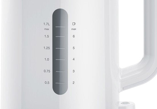 Wasserkocher Braun WK1100 2200 W Schwarz-Weiß Kunststoff 2200 W 1,7 l