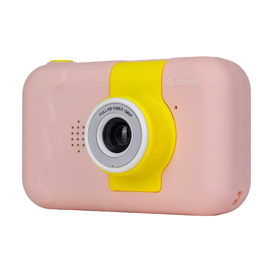 DENVER KCA-1350ROSEMK2 Kinder-Digitalkamera - Pink, 2" LCD, 40MP, 4x Zoom, 1080p Video, 12,5 x 6 x 3 cm