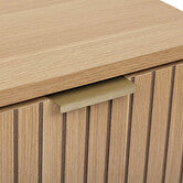 5five Unterschrank Tasso – Bambus, MDF, 33 x 28 x 80 cm