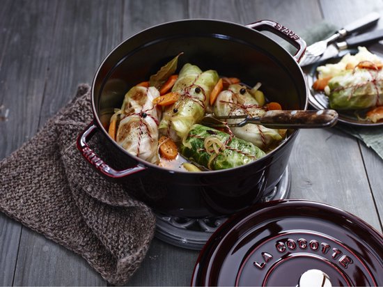 Staub-Bratpfanne – rund – 24 cm – Grenadine