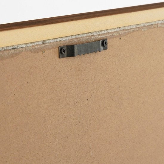 Mica Dekorationen Wanddekoration Kreis - L50 x B60 x H3 cm - Beige