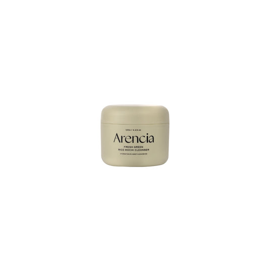 Arencia Fresh Green Rice Mochi Cleanser – Feuchtigkeitsspendender Gesichtsreiniger mit Reispulver und grünem Tee – Milde Reinigungspaste – 120 g