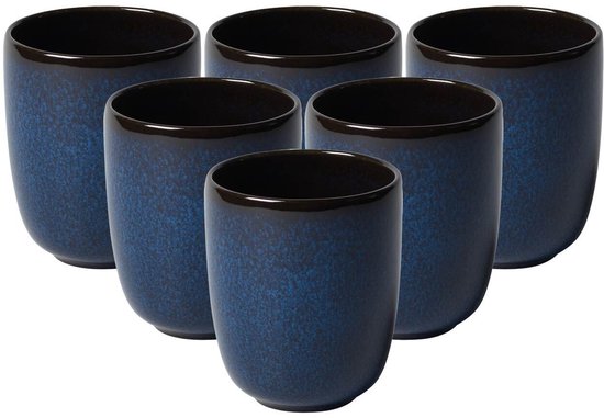 Becher ohne Henkel Lave 400 ml, 6er-Set