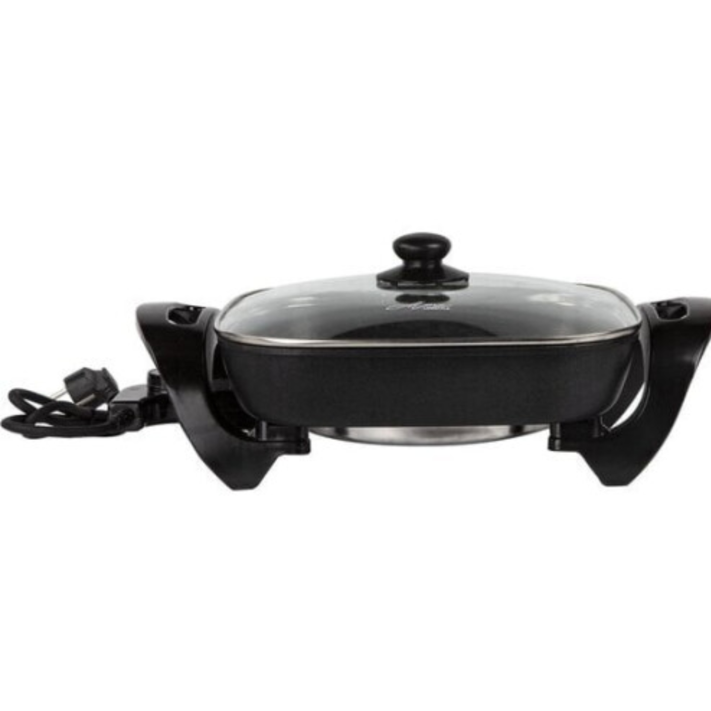 Skoov 2-in-1 Elektro BBQ Grill – Mit Hotpot & Deckel – Antihaft – Indoor Grill - Schwarz