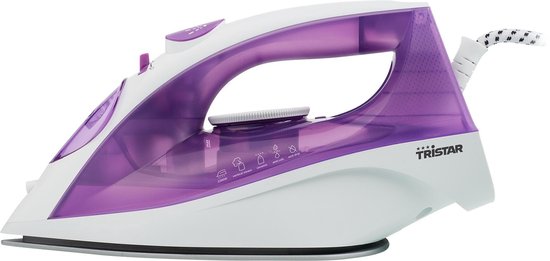 Tristar ST-8350 – Bügeleisen 2200 W – Dampfbügeleisen 0,26 l – 30 g Dampf pro Minute – Lila