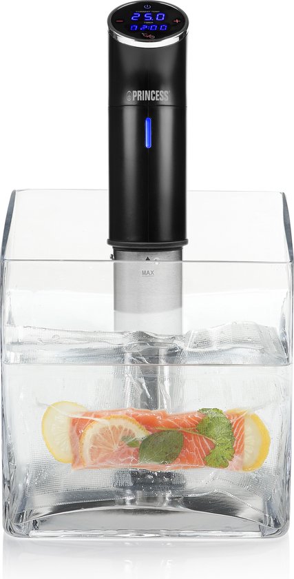 Princess 267003 Sous-Vide-Stick – IPX7 wasserdicht – Sous-Vide-Stick – Präzise Temperatureinstellung – Touchscreen – 1200 W