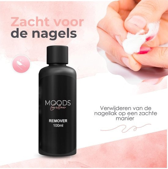 Moods Gellac Remover - Gelpoliermittel-Entferner - 100 ml