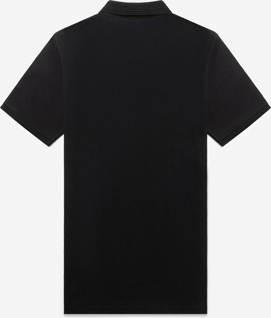 AB Lifestyle - Regular Polo | Jet Black - Herren - Größe: XS