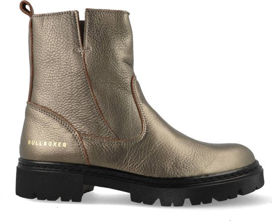 Bullboxer - Chelsea-Stiefel - Frau - Gold - Größe 34 - Stiefel