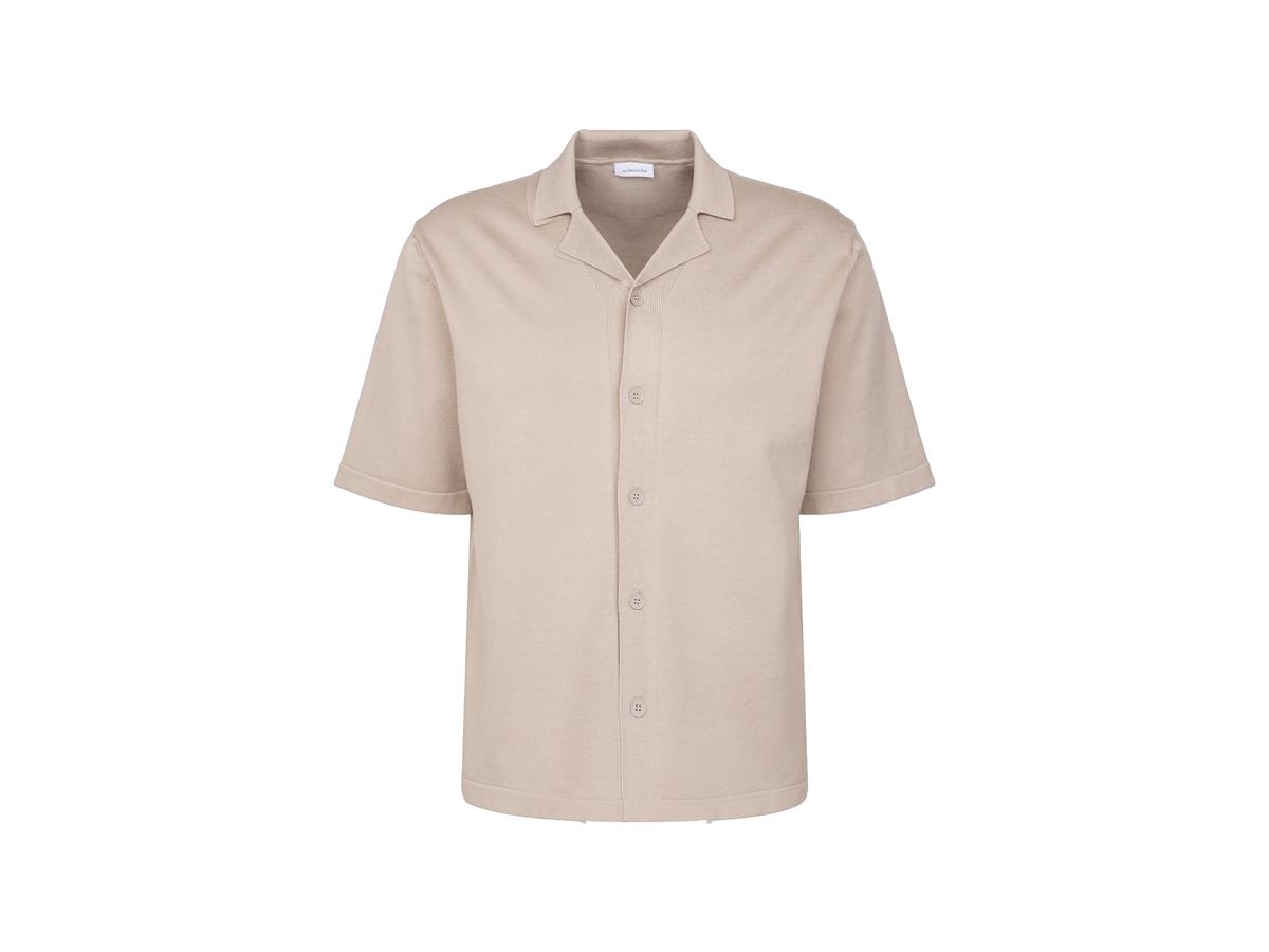 Seidensticker Strickhemd - Beige - XXL - Resort Hemd