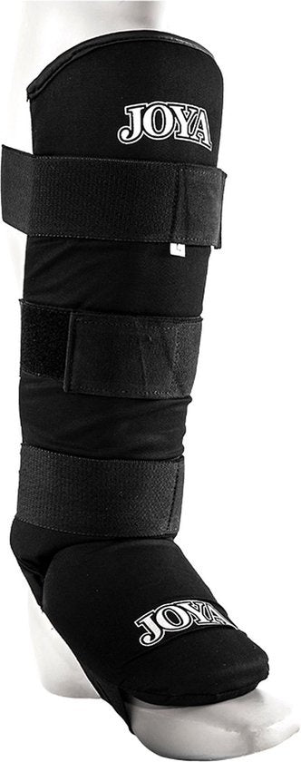 Joya Fightgear - "Velcro" Schienbeinschoner - Schwarz - XS