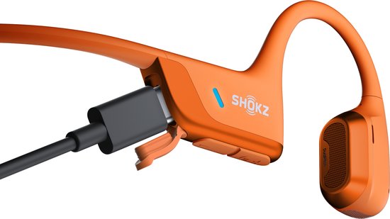 Shokz OpenRun Pro 2 – Knochenleitung – Sport-Kopfhörer – Orange