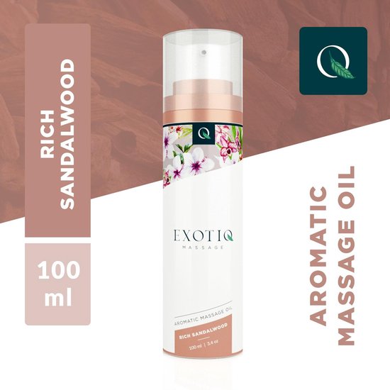 Exotiq - Massageöl - Reichhaltiges Sandelholz - 100 ml
