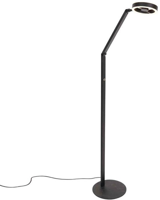 Steinhauer Stehleuchte - Metall - Ø 25cm - Schwarz