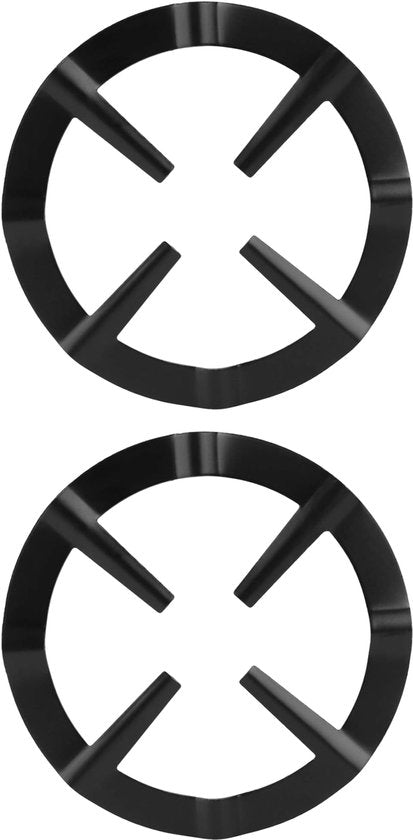 Luft Gasbrenner-Reduzierer - 2er Pack - 13CM - Flammenverteiler - Herd - Perfekt für Perkolator