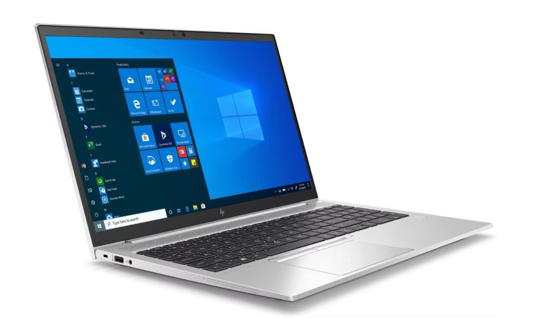 HP EliteBook 850 G8 15,6" Laptop (Silber) | Intel Core i5 | 16 GB RAM | 512 GB SSD | LTE | US-QWERTY