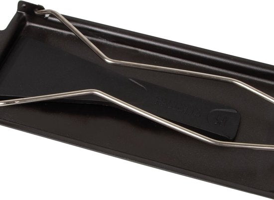 Boska Cheese Barbeclette® - für BBQ - Käsepfanne mit Spatel - Schwarz - 175x85 mm