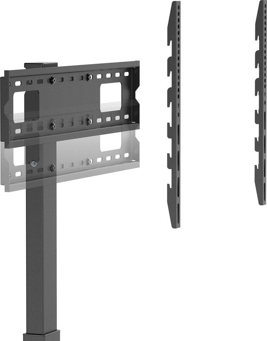VDD Gaming - TV-Ständer - TV-Ständer Universal - TV-Ständer Fuß - TV-Ständer Standfuß - TV-Halter - TV-Fußständer - TV-Bodenständer - TV-Halterung - Monitorständer - Fernsehständer - Drehbar & höhenverstellbar - Für 37 bis 75 Zoll