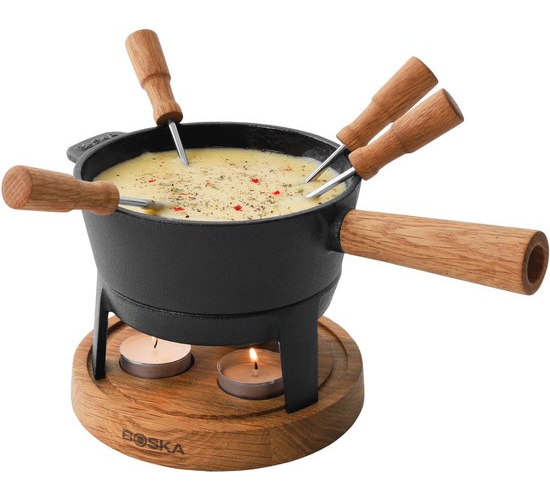 Boska Fondue-Set Pro S - Käsefondue - für 350 Gramm Käse - 700 ml