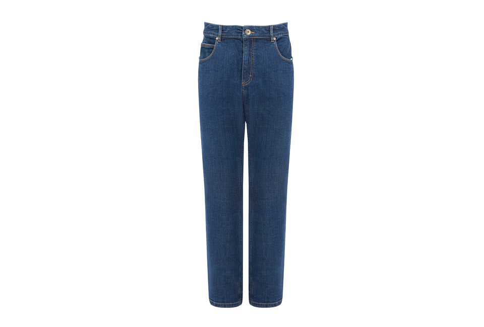 Milanoro modische Jeans für Männer - Dunkelblau - W 32 - 30