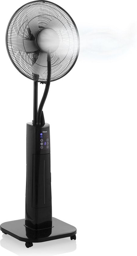 Nebelgebläse 40 cm - Mit Ionisator & Timerfunktion - 3 Geschwindigkeiten - Oszillierend - Tristar VE-5884 - Schwarz