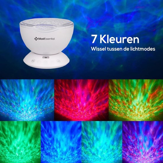 MostEssential Premium Ozean-Projektor - Himmelslicht-Projektor - Ozean-Projektor - Baby, Kinder & Erwachsene