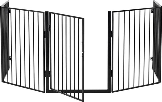 Metall-Ofengitter / Kaminzaun - 300 cm - Inkl.