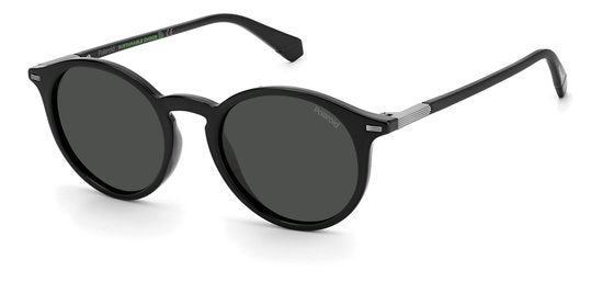 POLAROID Sonnenbrille, polarisiert, PLD 2116/S, Unisex, Schwarz