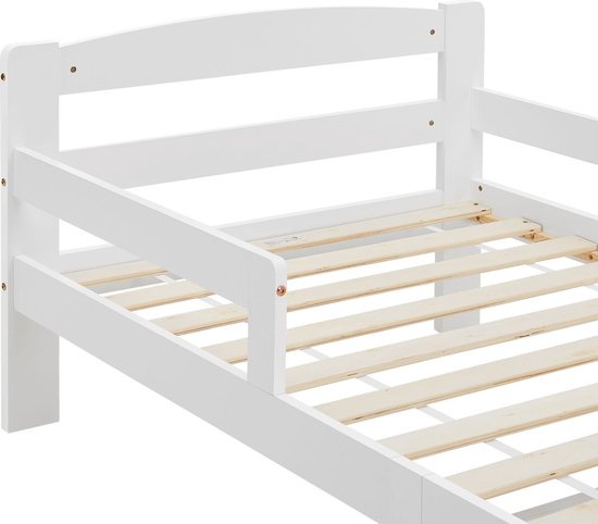 Jugendbett / Kinderbett Arona - 90 x 200 cm - Weiß