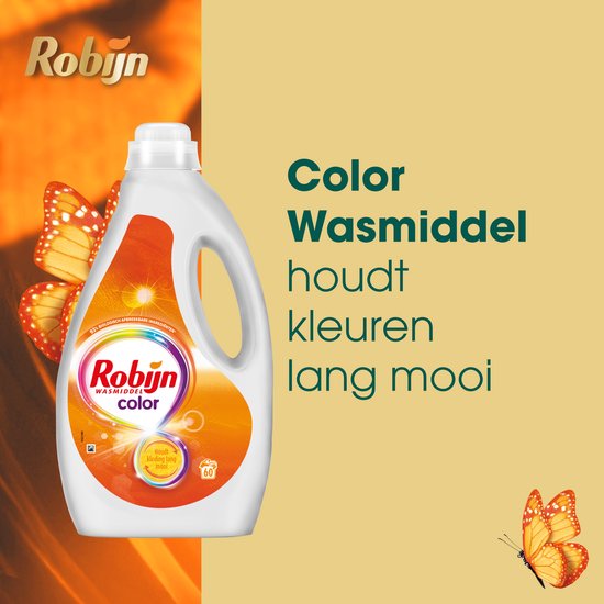 Robijn – Flüssigwaschmittel – Color – 60 Waschgänge