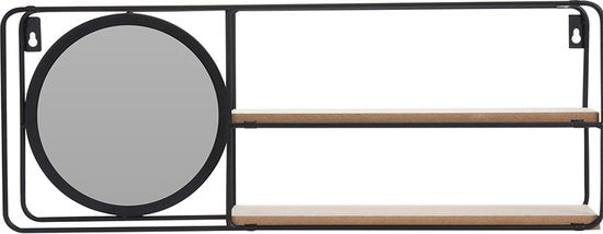 Wandrek met Spiegel - 2 planken