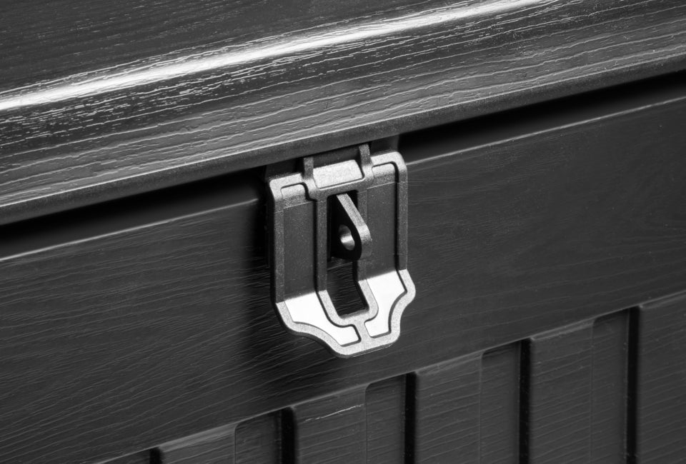 Hortensus 390-Liter-Aufbewahrungskoffer - Schwarz - 152x56x11cm - 200KG+