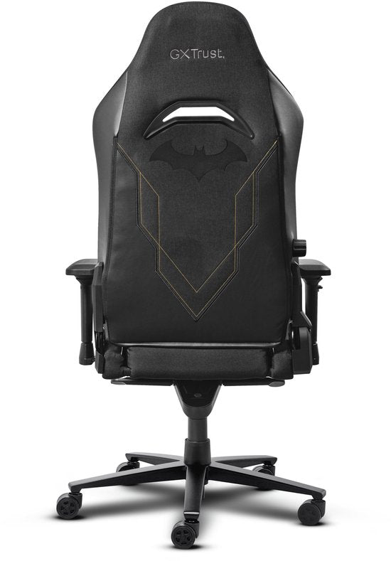 Trust GXT 721BM Ruya Pro Gaming-Stuhl – Batman Edition – Ergonomisches Design – Schwarz/Gelb