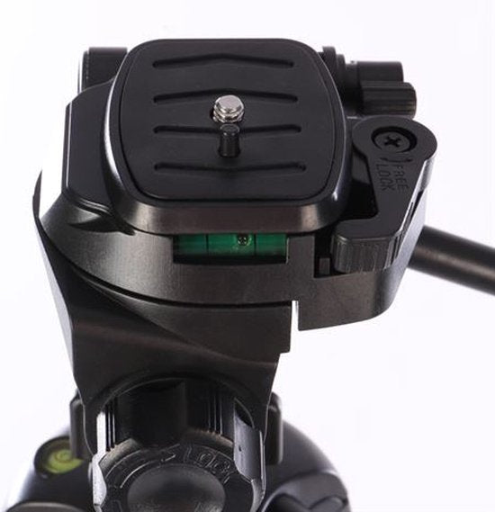 Nest Kamera Stativ mit Kopf Wt-3540 Aluminium 157 cm Silber