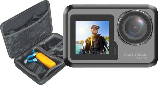 Salora ACP1150 Action-Sportkamera 12 MP 4K Ultra HD CMOS 25,4 / 2,86 mm (1 / 2,86") Wifi 132 g
