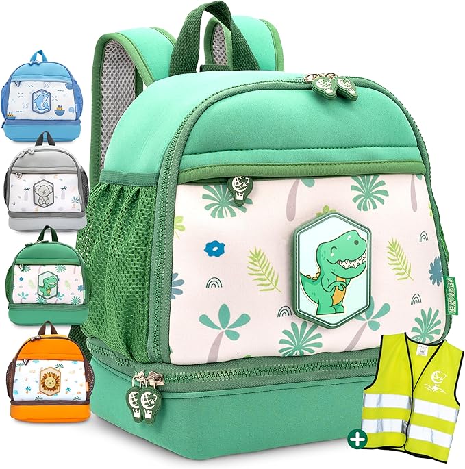 REISERACKER Kinderrucksack Adventure grün