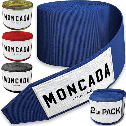 Moncada Fighting Boxing Bandage - 4m - Blau
