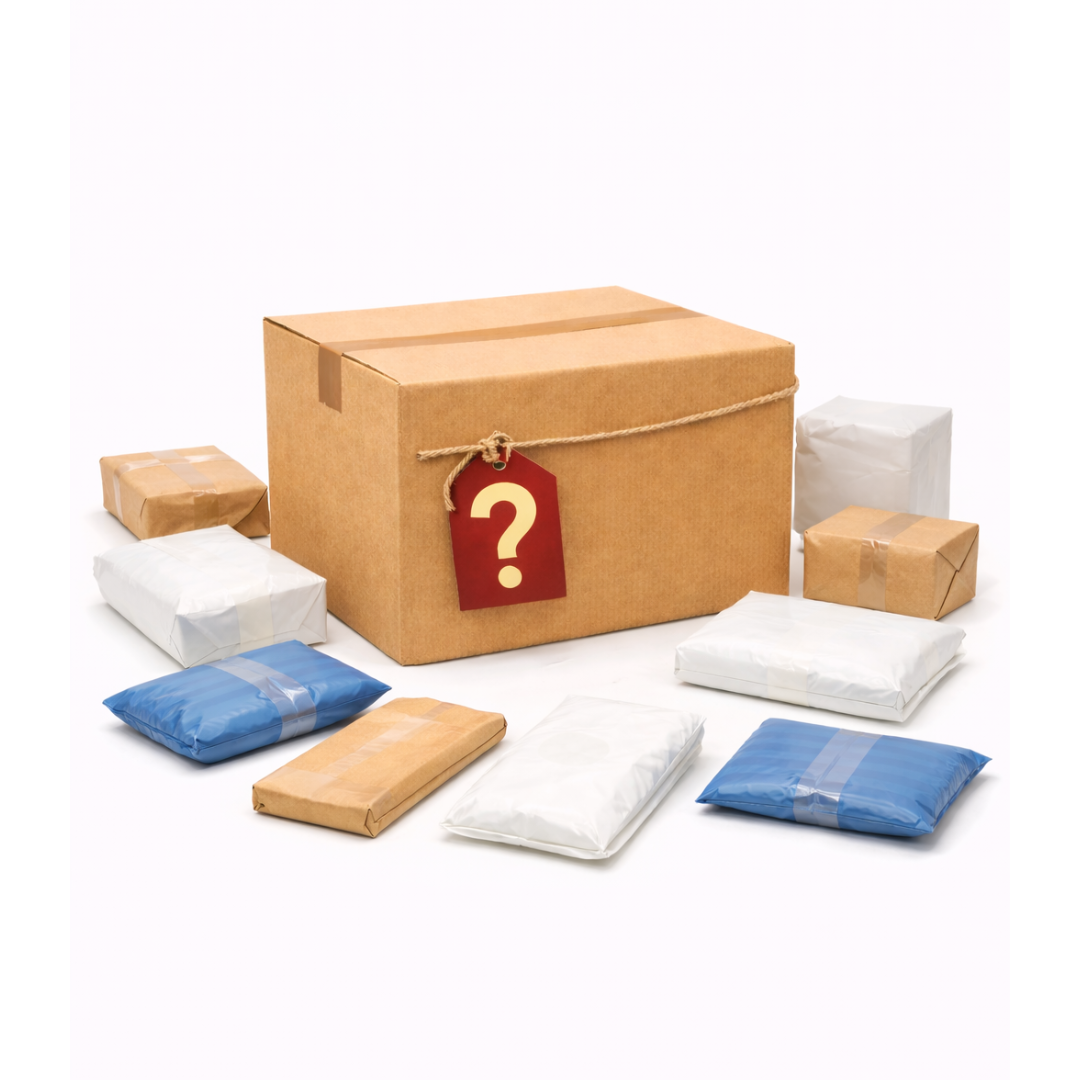 Mystery Box Ungeöffnete Artikel - Enthält 10 Pakete mit unbekanntem Inhalt